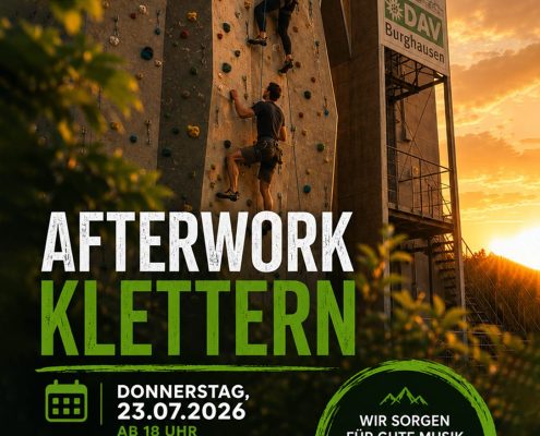 Afterwork Klettern des DAV Burghausen